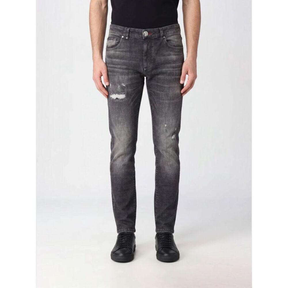Philipp Plein Jeans Men Grey